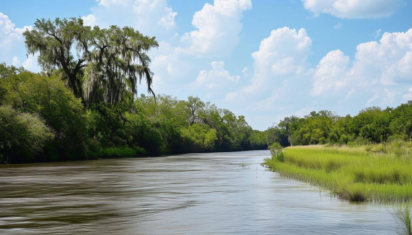 san bernard river brazoria texas